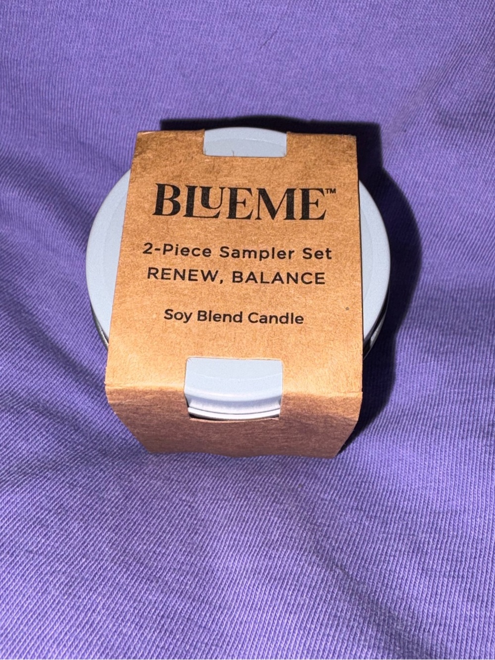 Blueme 2-Piece Soy Blend Candle Sampler